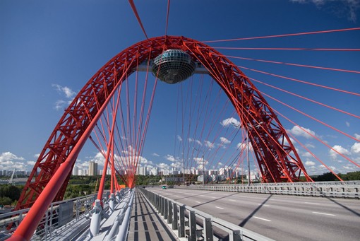 Строительство ЗАГС в конструкции Живописного моста через р. Москву